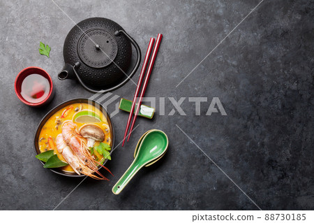 Tom Yum traditional Thai soup 88730185