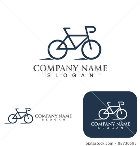 Sports bike logos and symbols vector 88730595