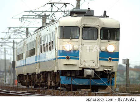 Hokuriku Main Line Mikawa-Kaga Kasama JR West 475 series A18 organization (Kanazawa) Hokuriku Main Line Mikawa-Kaga Kasama JR West 475 series A18 organization (Kanazawa) 88730925