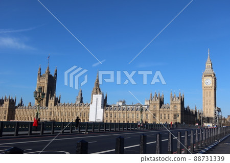 英國、倫敦、議會大廈和大本鐘 英國、倫敦、議會大廈和大本鐘 88731339