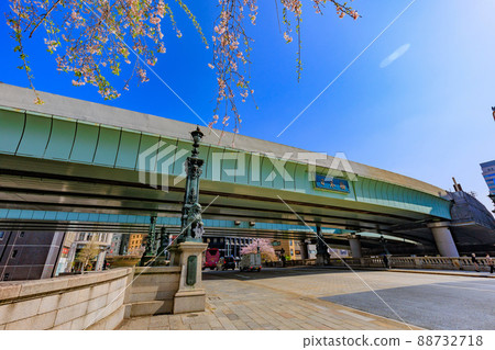 Cityscape of Chuo-ku, Tokyo Nihonbashi 88732718