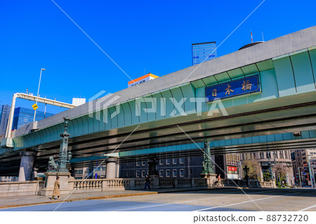 東京日本橋中央區街景 東京日本橋中央區街景 88732720