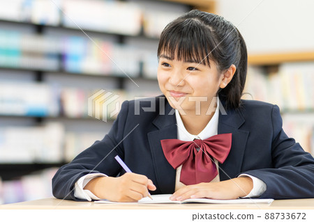 Junior high school classroom School photography cooperation: Japanese language school attached to Chuo Technical School 88733672