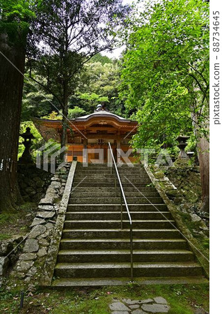 關巖寺的藍色秋葉 關巖寺的藍色秋葉 88734645