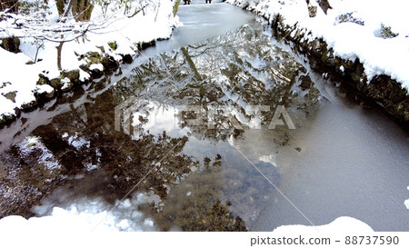 金澤的兼六園雪景 88737590