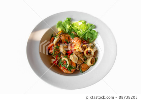 Asia, Thailand, Backgrounds, Basil, Chili Pepper Asia, Thailand, Backgrounds, Basil, Chili Pepper 88739203