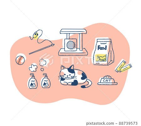 Various cat related items 88739573
