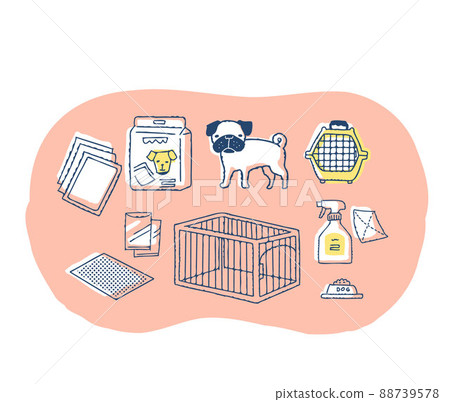 Various dog breeding items Various dog breeding items 88739578