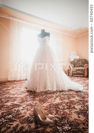 Newlyweds morning. Wedding accessories Newlyweds morning. Wedding accessories 88740493