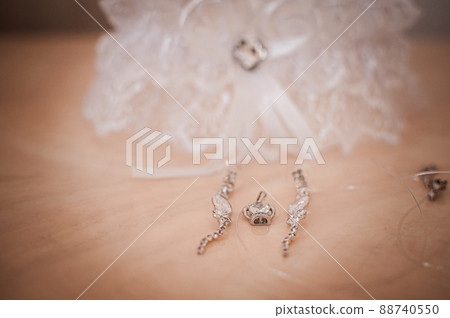 Newlyweds morning. Wedding accessories Newlyweds morning. Wedding accessories 88740550