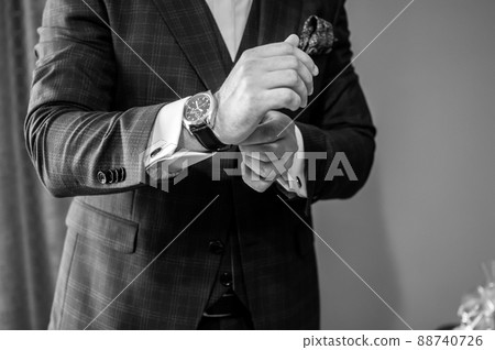 Newlyweds morning. Wedding accessories 88740726