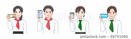 4 restaurant staff 4 restaurant staff 88741066