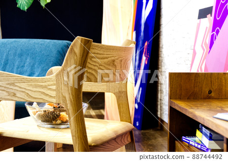 Living scene of natural wood Living scene of natural wood 88744492