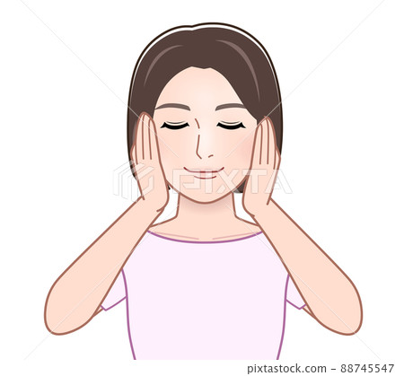 一個阻擋她耳朵的女人 一個阻擋她耳朵的女人 88745547