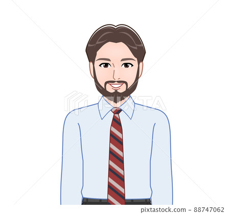 A man with a fine beard A man with a fine beard 88747062
