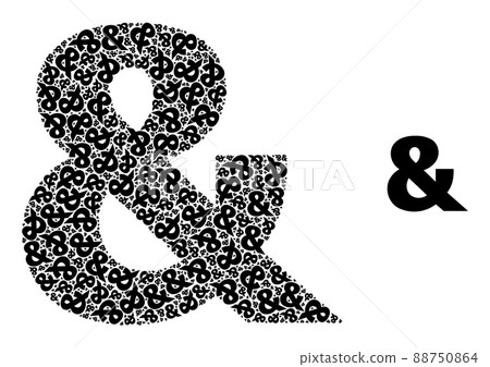 Ampersand Symbol Recursive Composition of Ampersand Symbol Items Ampersand Symbol Recursive Composition of Ampersand Symbol Items 88750864