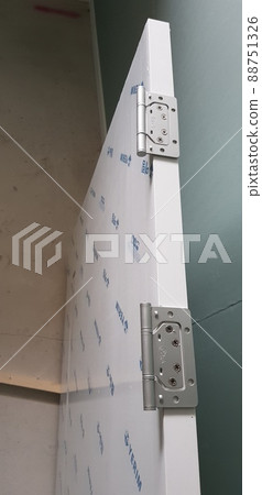 Construction site, interior, interior, carpentry, wood, work 88751326