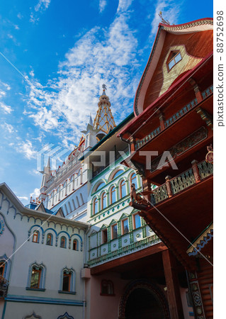 The courtyards of the Izmailovsky Kremlin. Sights of Moscow. 88752698