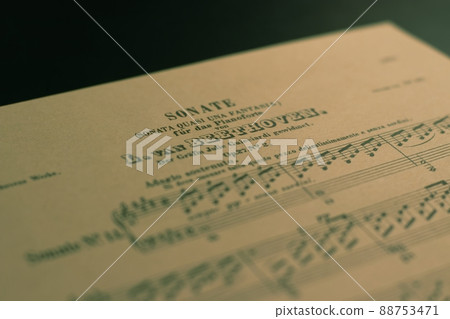 Sheet music / Piano sheet music / Piano sheet music 88753471