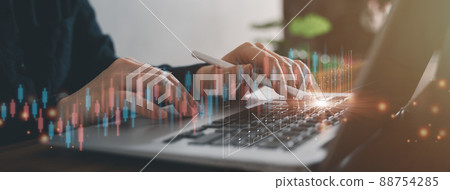 科技 商業 商務 投資 市場 technology market ビジネス 88754285