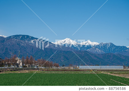 Spring Azumino and Northern Alps 88756586
