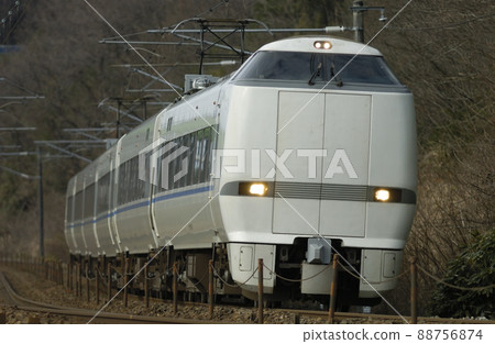 Hokuriku Main Line Tsubata-Kurikara JR West 683 series T23 formation (Kanazawa) Thunderbird Hokuriku Main Line Tsubata-Kurikara JR West 683 series T23 formation (Kanazawa) Thunderbird 88756874