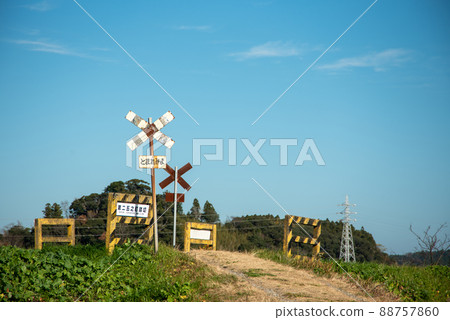 伊隅鐵道的著名鐵路道口 伊隅鐵道的著名鐵路道口 88757860