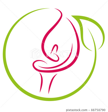 Zantedeschia, Plant, Calla, Flower, Wellness, Gardener, Logo 88758790