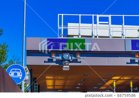 [Image material] Metropolitan Expressway entrance (Gaien) 88759586