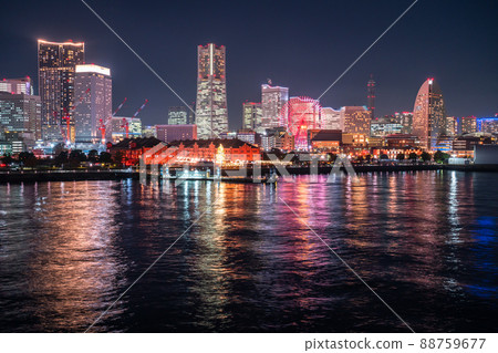 <神奈川縣>橫濱港未來的夜景和約會地點 <神奈川縣>橫濱港未來的夜景和約會地點 88759677