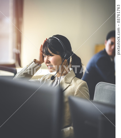 Business scene Business scene 88761763
