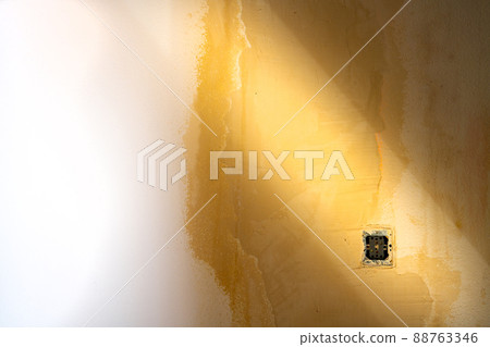 Construction background. Surface of the old plastered wall. Shabby wall surface 88763346