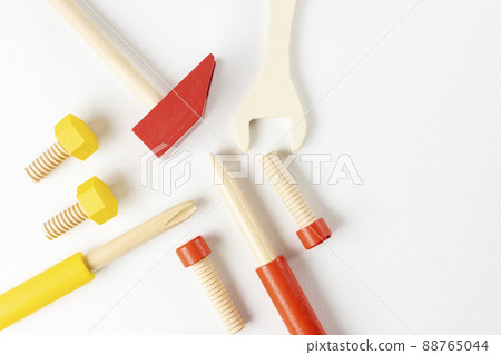 玩具木製工具的照片 88765044