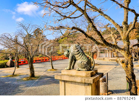 Komatora, the main shrine of Kurama-dera Temple in Kyoto Komatora, the main shrine of Kurama-dera Temple in Kyoto 88765245