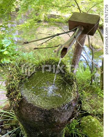 Sanzen-in moss-covered chozubachi, Kyoto Ohara Sanzen-in moss-covered chozubachi, Kyoto Ohara 88767256
