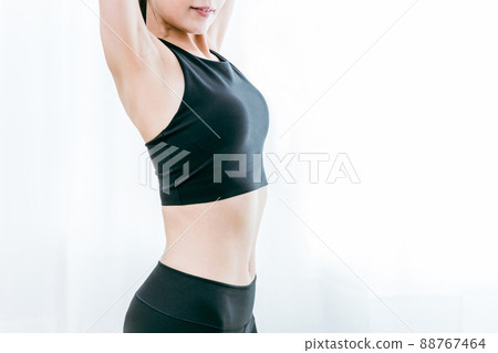 女性的身體線條(飲食/減肥),腰部纖細,有收縮 女性的身體線條(飲食/減肥),腰部纖細,有收縮 88767464