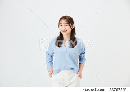 商務休閒年輕女性時尚 88767861