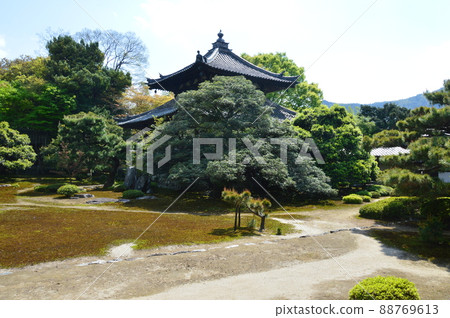 Shurasen and gardens of Kao-in (Saga-Kitahori-cho, Kamigyo-ku, Kyoto City) Shurasen and gardens of Kao-in (Saga-Kitahori-cho, Kamigyo-ku, Kyoto City) 88769613