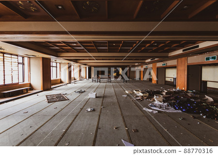 Decayed banquet hall 88770316