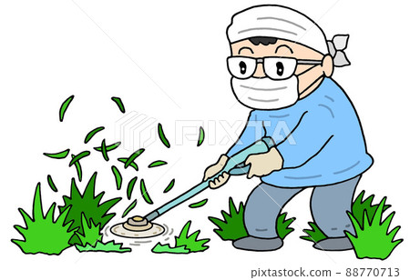 Weed control and mowing 88770713