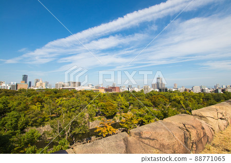 從大阪城本丸眺望 88771065