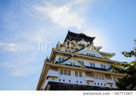 大阪城堡抬頭 大阪城堡抬頭 88771067