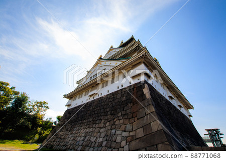 石垣和大阪城堡 88771068