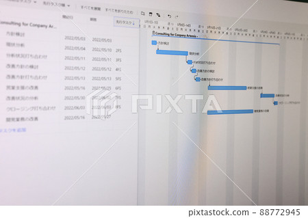 Gantt chart_Consulting schedule plan 1 88772945