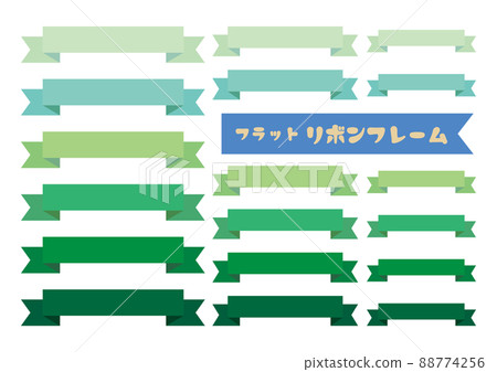 扁絲帶圖標框架集 04 扁絲帶圖標框架集 04 88774256