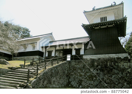 Omotesando and Taiko turret of Iwamura Castle Ruins / Ena City, Gifu Prefecture 88775042