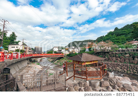 獨光之湯和修善寺溫泉街的風景 88775451