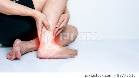 Bone ankle joints of humans with inflammation 88775513