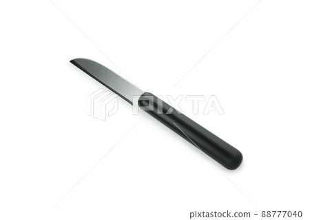 Short cooking knife isolated on white background Short cooking knife isolated on white background 88777040