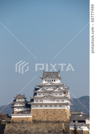 Beautiful scenery of Himeji Castle, a national treasure Beautiful scenery of Himeji Castle, a national treasure 88777499